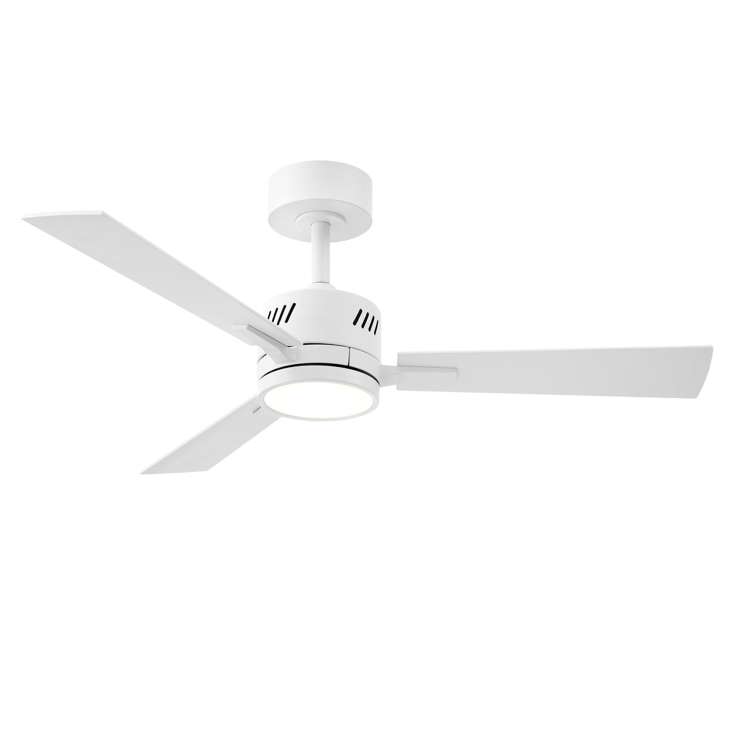 SUNMORY Ceiling Fans with Lights and Remote, 42 Inch Low Profile Ceiling Fan with Light, Reversible DC Motor, Dimmable LED, 3CCT, Quiet, Modern Ceiling Fan for Bedroom/Living Room/Patios, Black