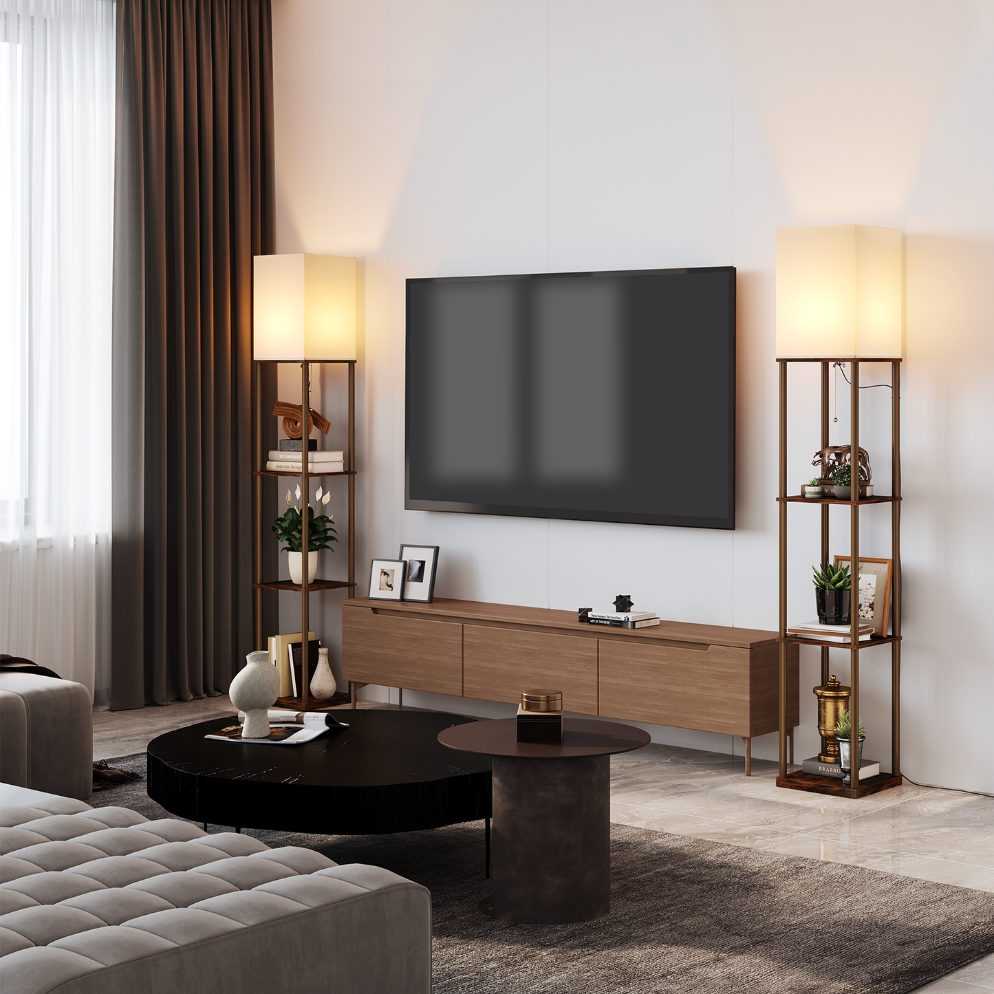 63" Column Floor Lamp