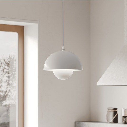 SUNMORY Pendant Light, Hanging Light Fixtures for Kitchen Island, 3 Color Temperature Adjustable Iron Lamp with Adjustable Cord for Dining Room Bedroom Living Room Bathroom White 18641374082